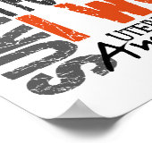 Overleving 4 baarmoederhalskanker poster (Hoek)