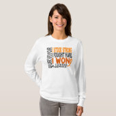 Overleving 4 Leukemie T-shirt (Voorkant volledig)