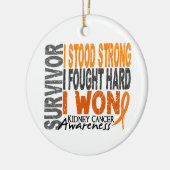 Overleving 4 Nierkanker Keramisch Ornament (Links)