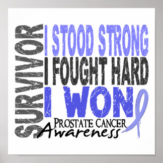 Overleving 4 Prostaatkanker Poster