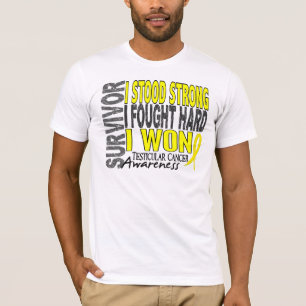 Overleving 4 Testiculaire kanker T-shirt