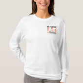 Overleving 5 Endometriale kanker T-shirt (Voorkant)