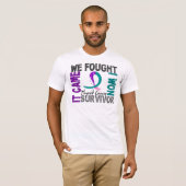 Overleving 5 schildklierkanker t-shirt (Voorkant volledig)