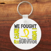 Overleving 5 Testiculaire kanker Sleutelhanger (Voorkant)