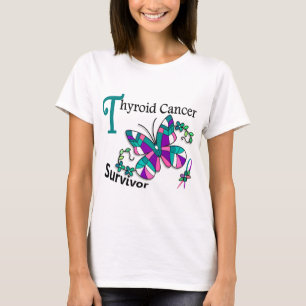 Overleving 6 schildklierkanker t-shirt