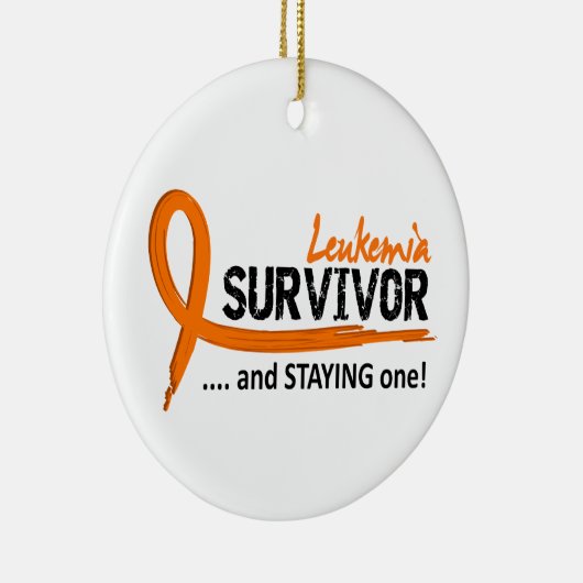 Overleving 8 Leukemie Keramisch Ornament (Rechts)