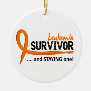 Overleving 8 Leukemie Keramisch Ornament