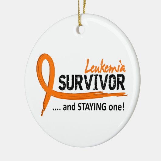 Overleving 8 Leukemie Keramisch Ornament (Links)