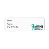 Overleving 8 Ovariumkanker Etiket (Voorkant)