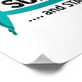 Overleving 8 Ovariumkanker Poster (Hoek)