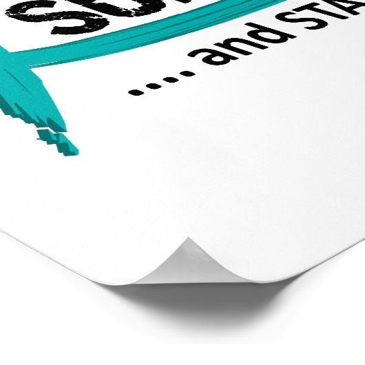 Overleving 8 Ovariumkanker Poster (Hoek)