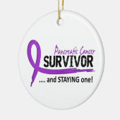 Overleving 8 Pancreaskanker Keramisch Ornament (Links)