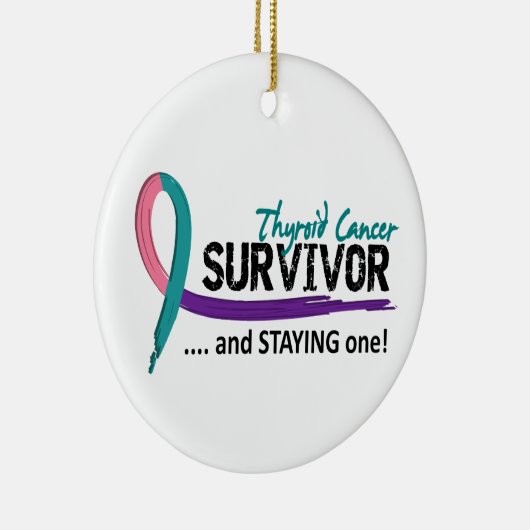 Overleving 8 schildklierkanker keramisch ornament (Rechts)