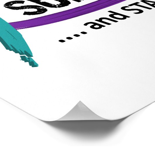 Overleving 8 schildklierkanker poster (Hoek)