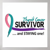 Overleving 8 schildklierkanker poster (Voorkant)