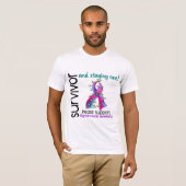 Overleving 9 schildklierkanker t-shirt (Voorkant volledig)