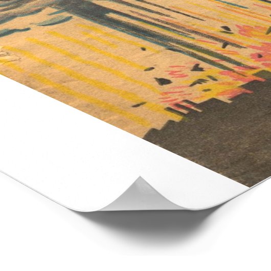 Overleving door atoomaanval poster (Hoek)