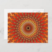 Overleving - Fractal Briefkaart (Voorkant / Achterkant)