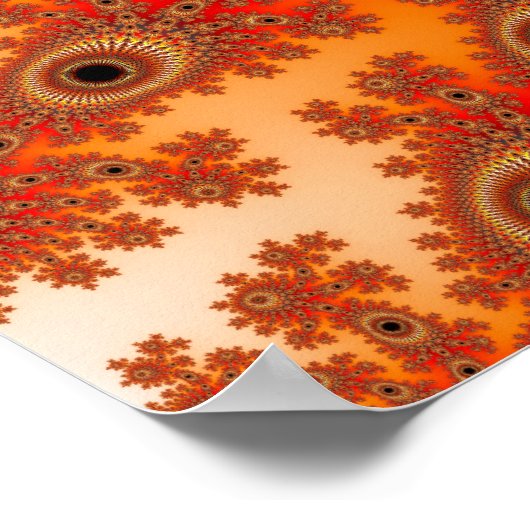 Overleving - Fractal Poster (Hoek)