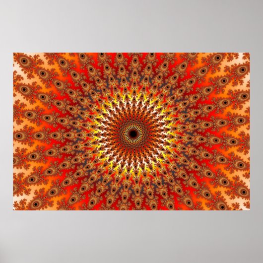 Overleving - Fractal Poster (Voorkant)