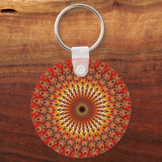 Overleving - Fractal Sleutelhanger (Voorkant)