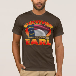 Overleving: Hurricane Earl T-shirt
