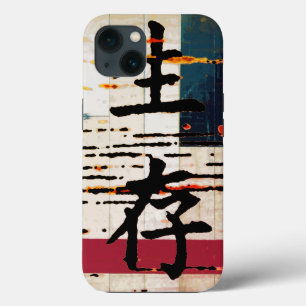 "Overleving" in Aziatische taal Case-Mate iPhone Case