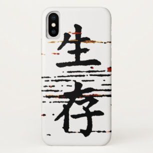 "Overleving" in Aziatische taal Case-Mate iPhone Case
