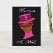 Overleving in roze borstkanker Kaart (Voorkant)