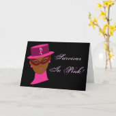 Overleving in roze borstkanker Kaart (Gele Bloem)