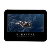 Overleving: Inspirerend prijsopgave 1 Magneet (Horizontaal)