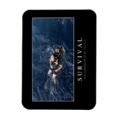 Overleving: Inspirerend prijsopgave 1 Magneet (Verticaal)