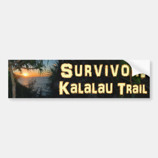 Overleving: Kalalau Trail Bumpersticker