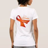 Overleving - Leukemie T-shirt (Achterkant)