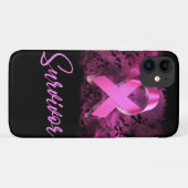 Overleving, ondersteuning van borstkankervoorlicht Case-Mate iPhone case (Achterkant (horizontaal))