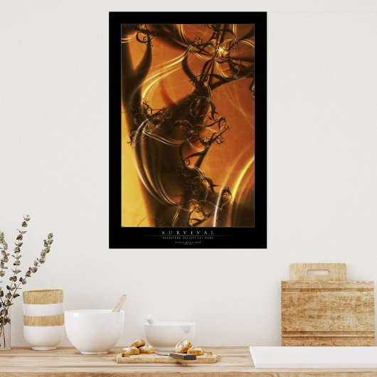 Overleving Poster (Keuken)