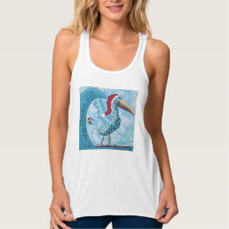 OVERLEVING SANTAS 2015 WOMENS TANKTOP
