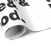 Overleving (Schuin & Water & Vuur & Voedsel). Cadeaupapier (Rol Hoek)