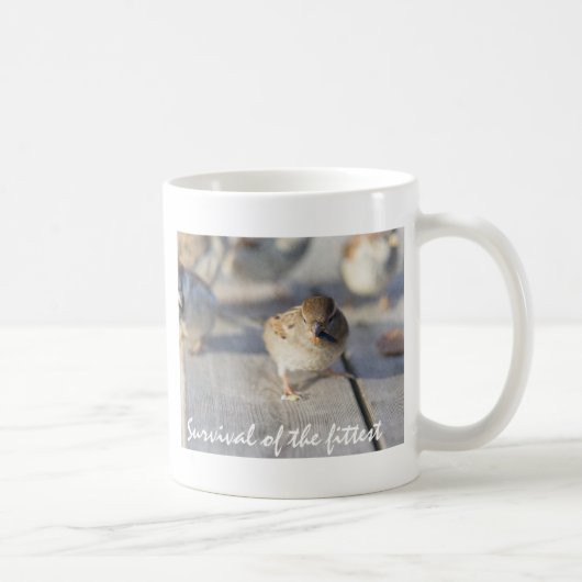 Overleving van de fittest koffiemok (Rechts)