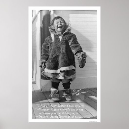 Overleving van de ramp met Karluk 1914 Poster (Voorkant)