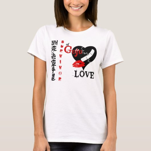 Overleving van Goju LOVE T-shirt (Voorkant)