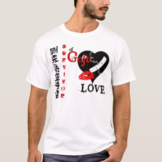 Overleving van Goju LOVE T-shirt (Voorkant)