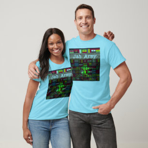 Overleving van het Shirt van het Leger Jah