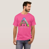Overleving van videogames t-shirt (Voorkant volledig)