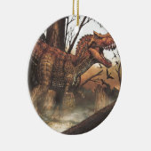 Overleving voor de sterkste uitgestorven dinosauru keramisch ornament (Rechts)