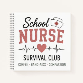 Overlevingsclub voor schoolverpleegsters notitieboek
