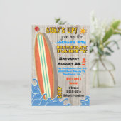 Overlevingsdag feestelijke uitnodigingen (Staand voorkant)