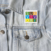 Overlevingsduur voor recuperatie vierkante button 5,1 cm (In situ)