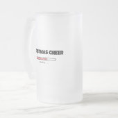 Overlevingsgids Vader Feestdagen | Kerstmis Laden Matglas Bierpul (Voorkant links)