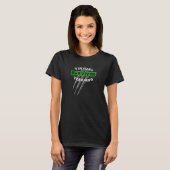 Overlevingskansen virtueel onderwijzen t-shirt (Voorkant volledig)